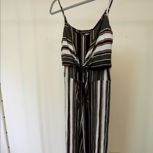 Striped Jumpsuit